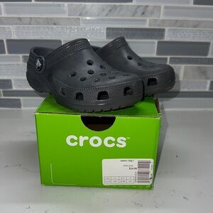 Crocs Kids Classic Clog - Slate Gray size c10